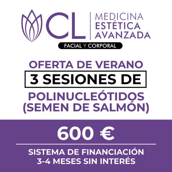 POLINUCLEÓTIDOS (SEMEN DE SALMÓN) 3 Sesiones OFERTA DE VERANO - Imagen 2